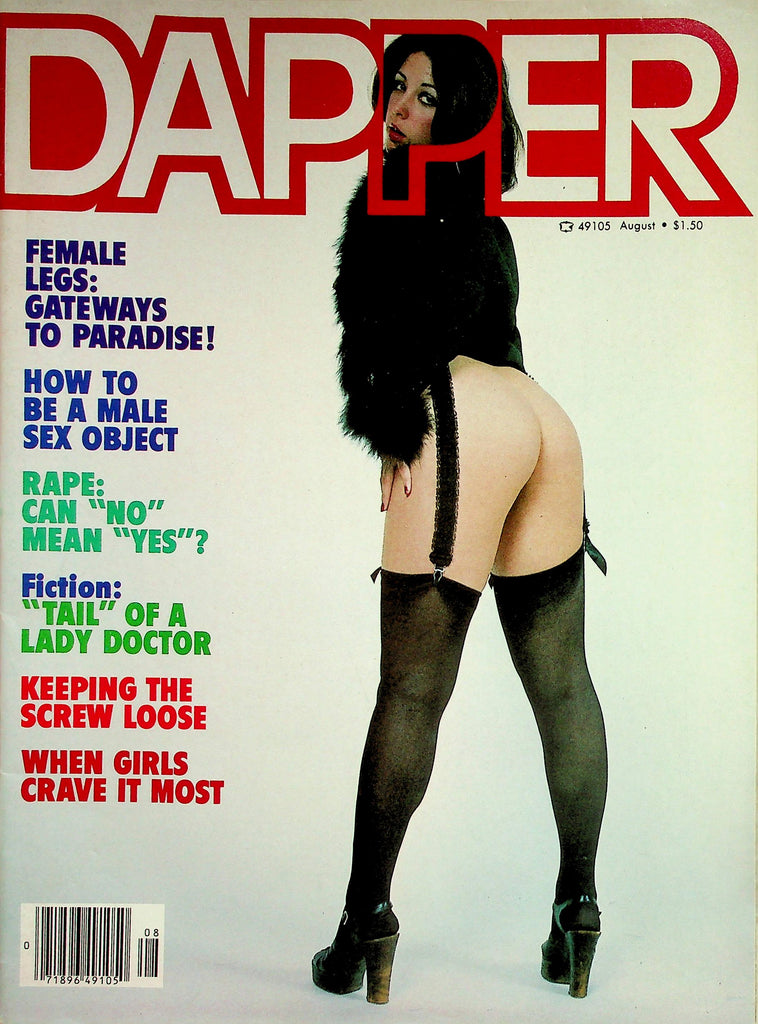 Dapper Magazine  Rita Runs Hot / Female Legs: Gateway To Paradise  August 1976    042826lmp2
