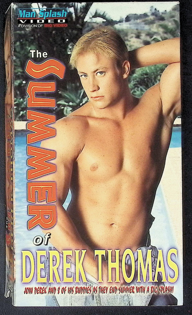 Summer of Derek Thomas Brett Hughes Erik York Clark Dylan Alex Carrington Gay VHS Man Splash Video Big Video 032426AKVHS3