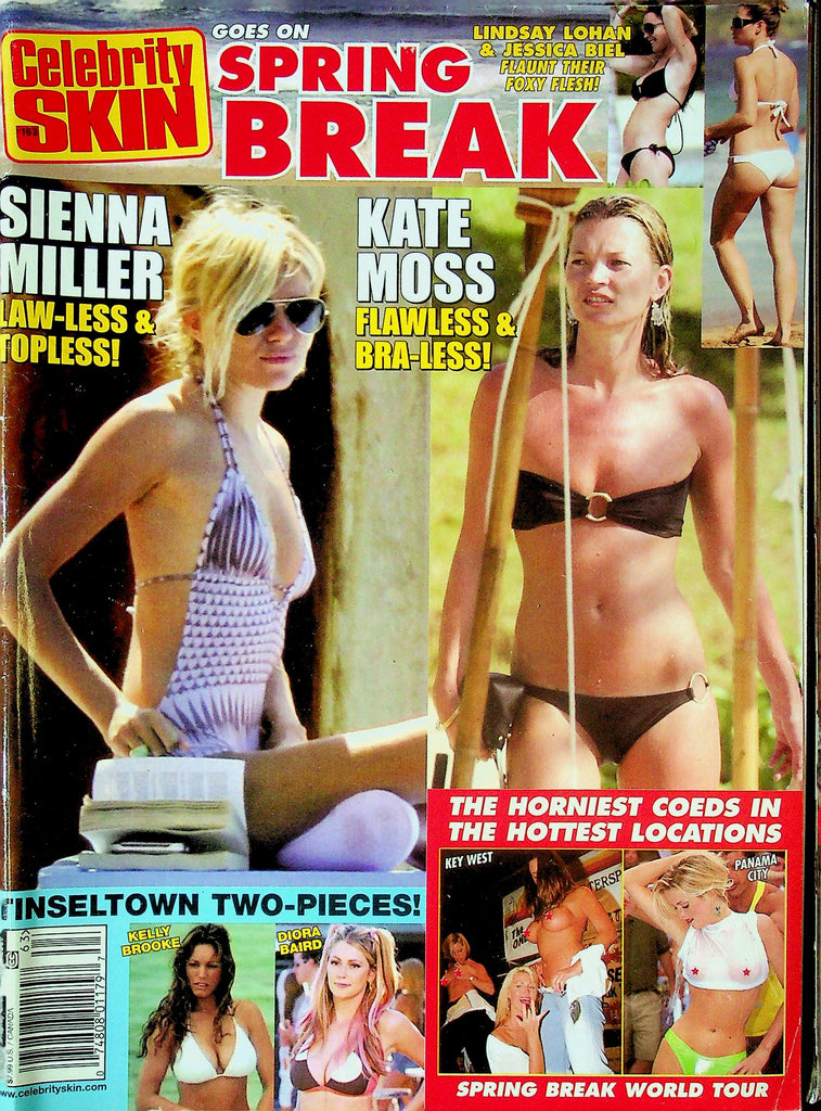 Celebrity Skin Magazine Spring Break Special Ft. Sienna Miller & Kate Moss No.163 101625RP-