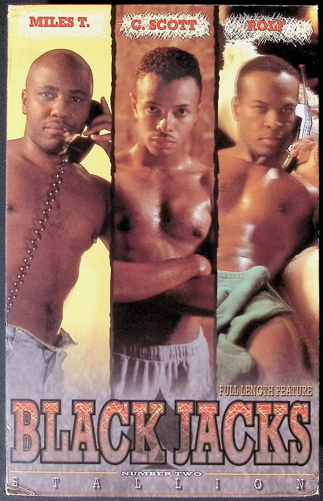 Black Jacks Number Two Leisure Time Entertainment Inc. Gay VHS 1996 102324JKVHS6