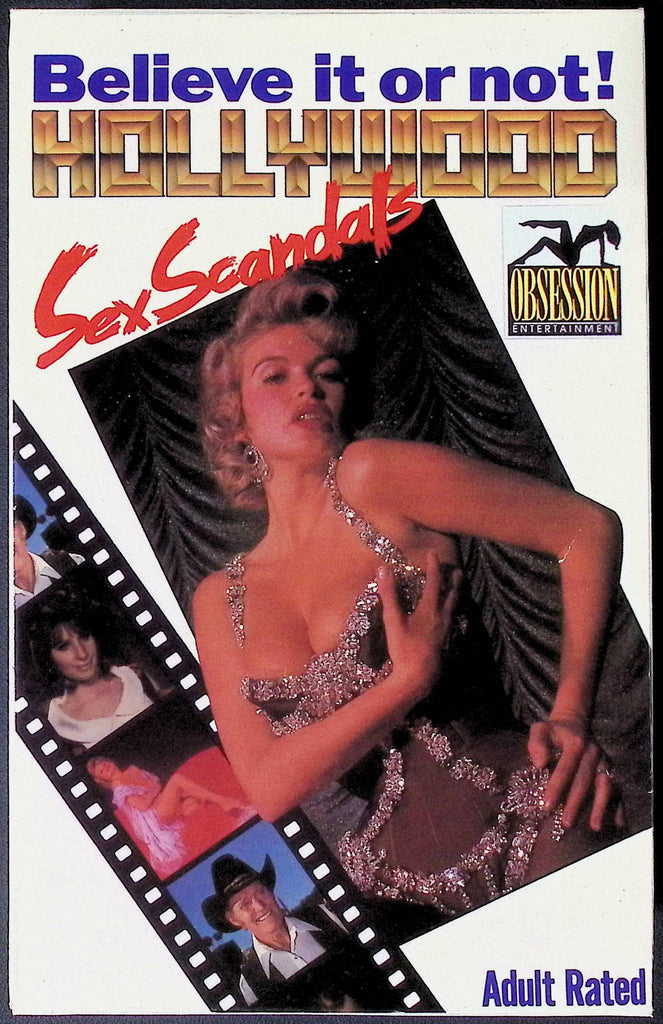 Believe It Or Not! Hollywood Sex Scandals Obsession Entertainment VHS 1990 103124JKVHS4