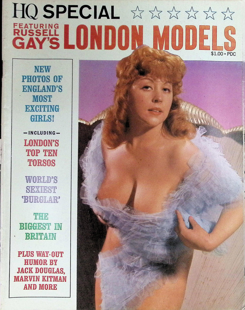 HQ Special Magazine Featuring Russell Gay's London Models 1970s  090526LLP