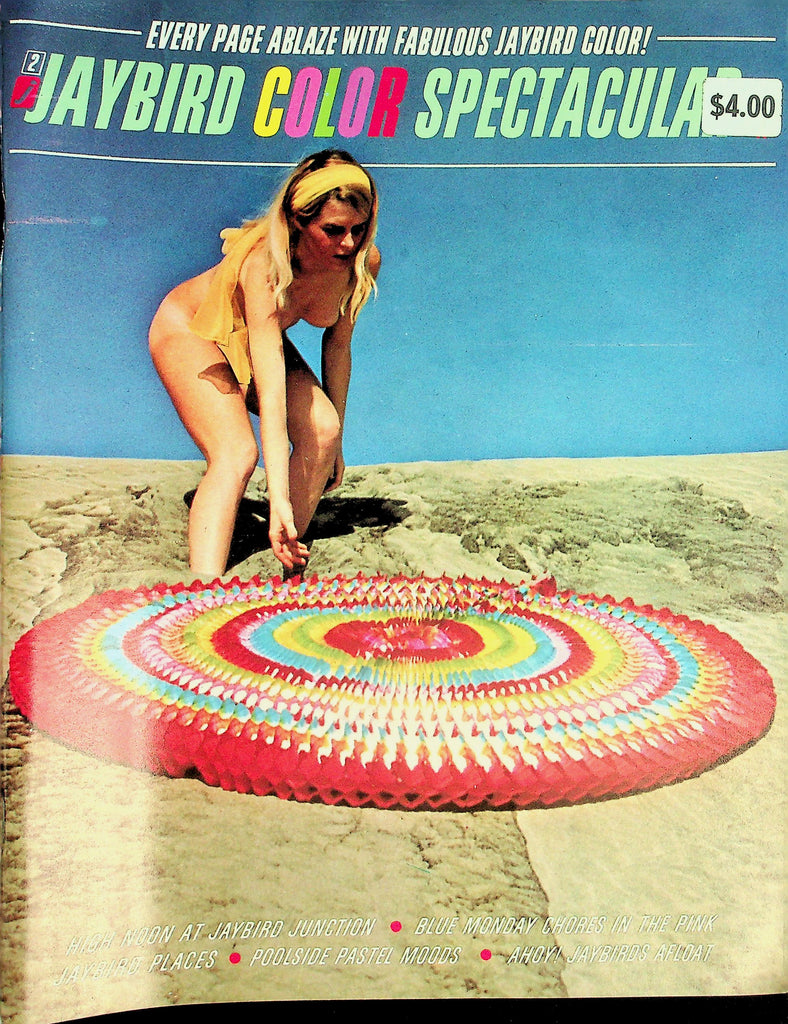 Jaybird Color Spectacular Nudist Magazine  Golden Tans In The Alpine Snow / Jaybirds Up The River  #2 1966  090826lmp-GSC