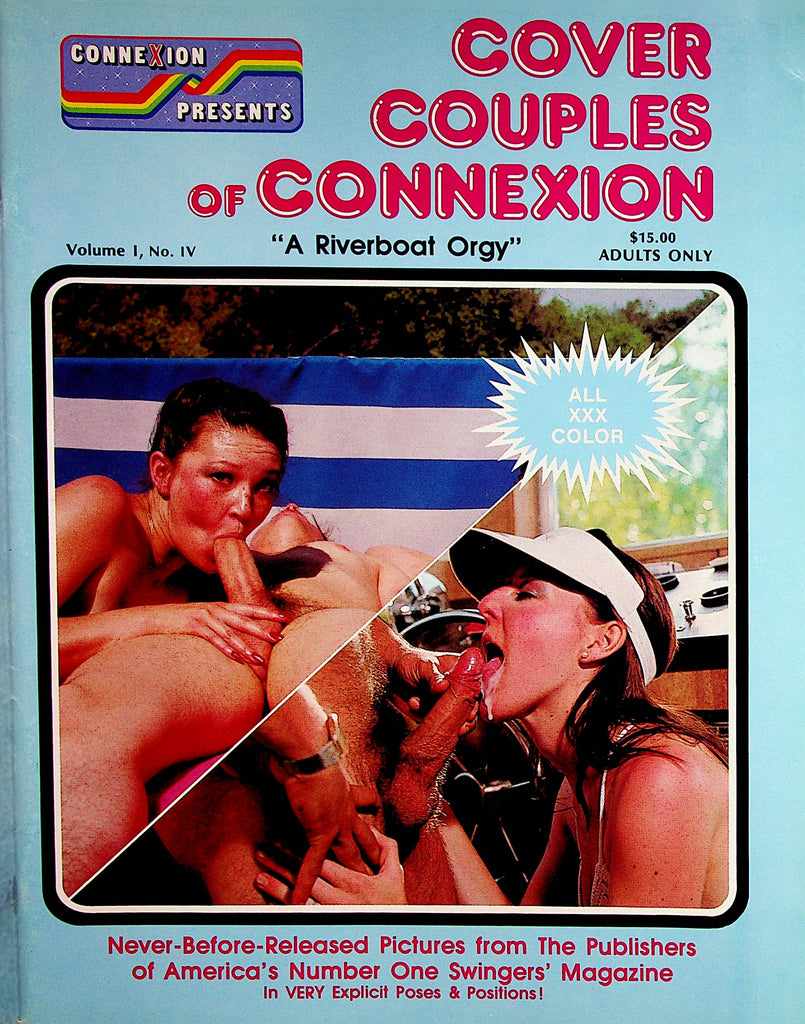 Cover Couples Of Connexion Magazine "A Riverboat Orgy"  vol.1  #IV  1980's      062723lm-p2