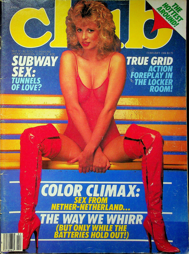 Club Magazine Subway Sex & Color Climax February 1984 013124RP