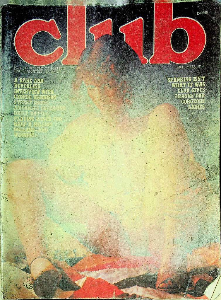 Club Magazine George Harrison Interview December 1978 012324RP