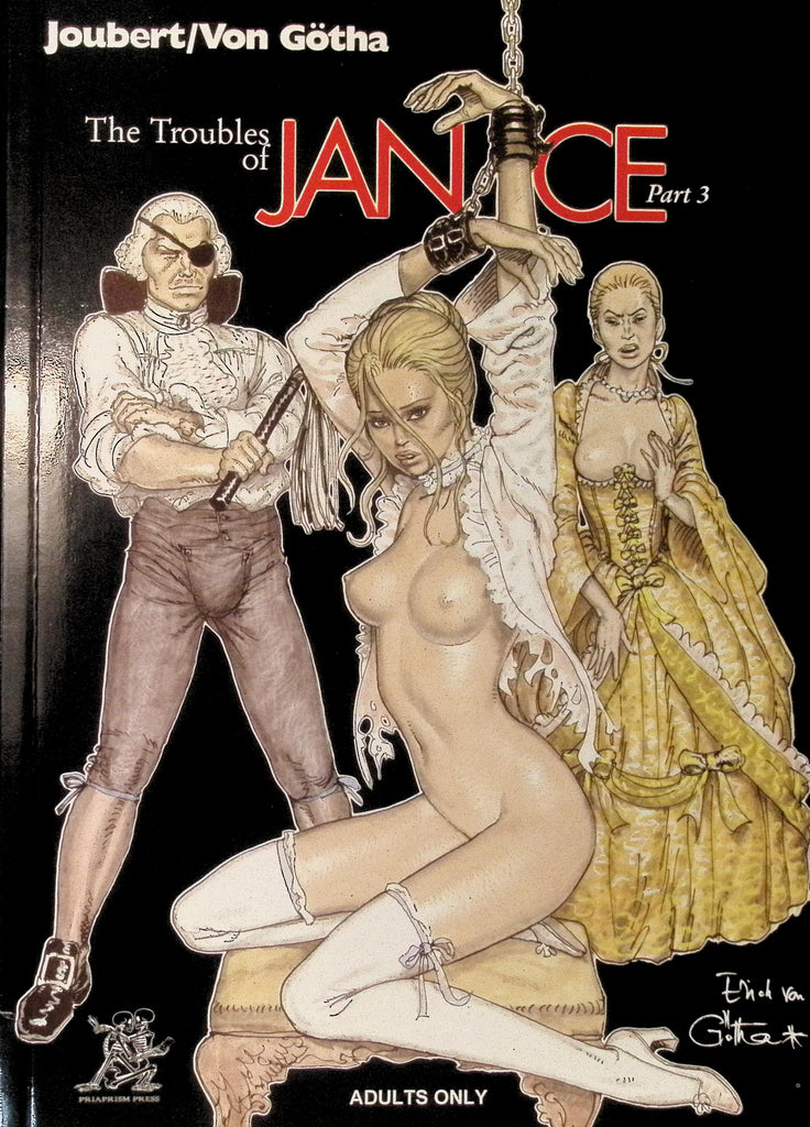 The Troubles of Janice Part 3 Joubert/Von Gotha 1998 Softcover Trade Paperback Illustrated Erotic Art 071526AMP