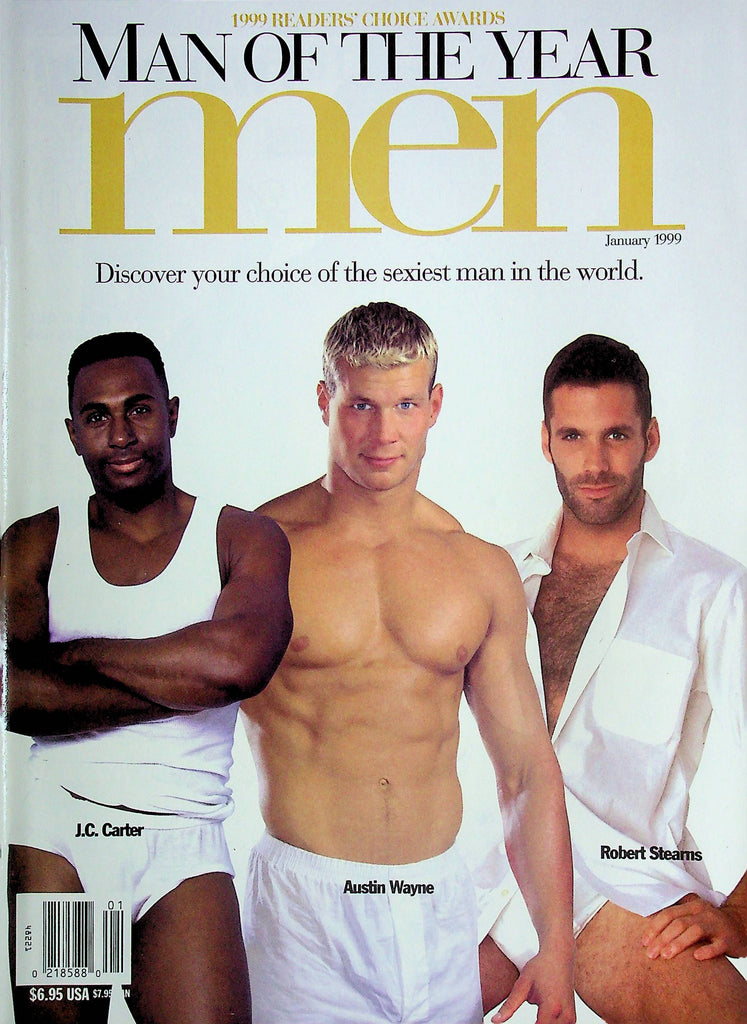Men Gay Magazine Austin Wayne & J.C. Carter January 1999 061424RP