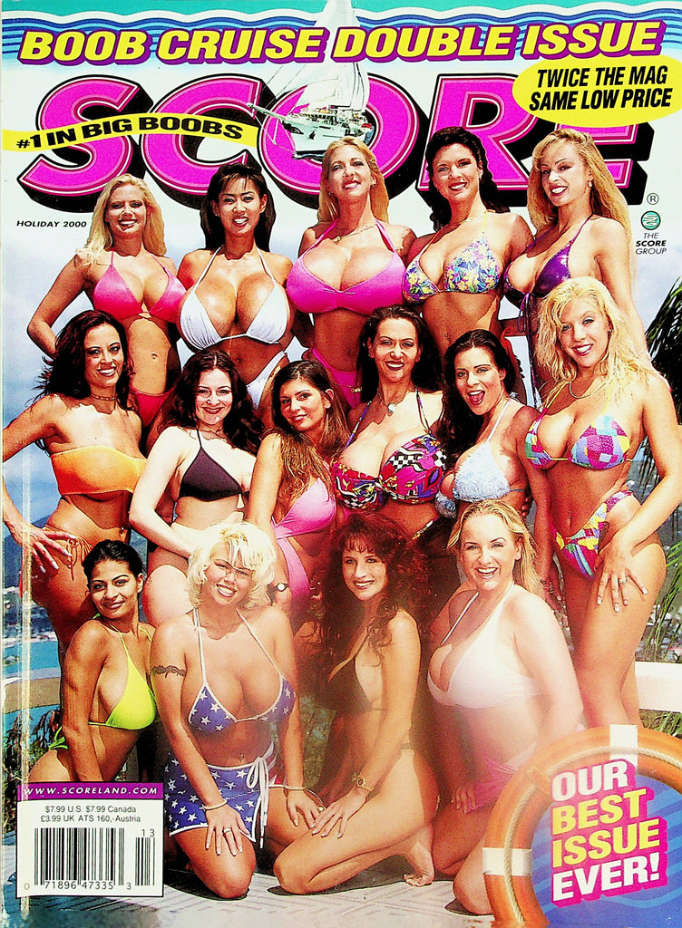 Score Boob Cruise Double Issue  Windy Leigh, Linsey Dawn, Minka, Alyssa Alps & More!  Holiday 2000   022126lmp