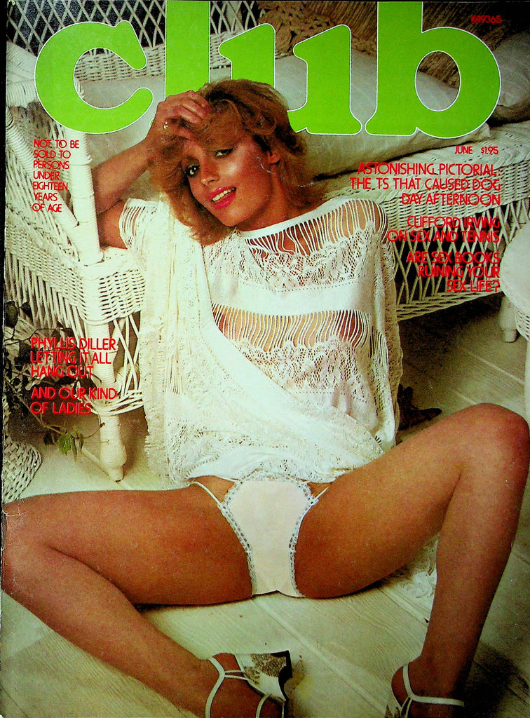 Club Magazine Phyllis Diller & Clifford Irving June 1977 070523RP