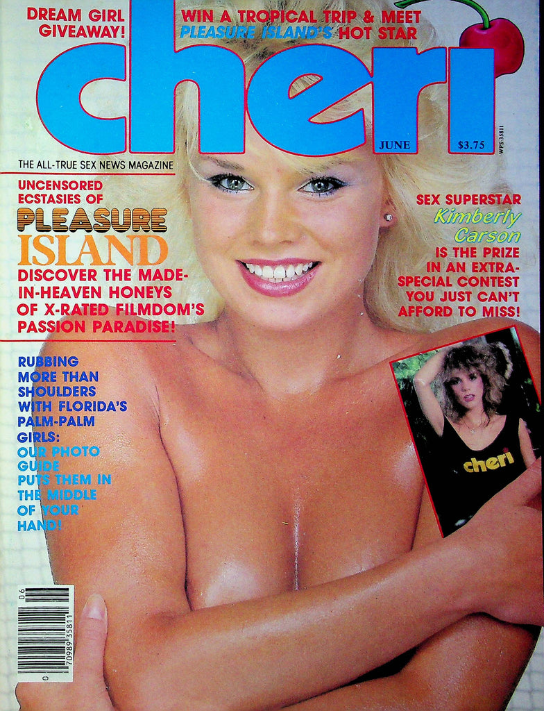 Cheri Magazine Kimberly Carson June 1985 070323RP