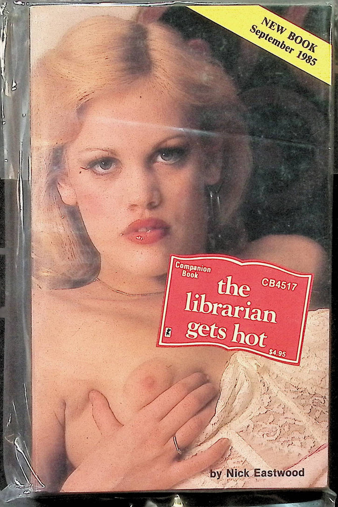 The Librarian Gets Hot by Nick Eastwood CB4517 September 1985 Companion Book Greenleaf Adult Paperback Novel-082924AMP