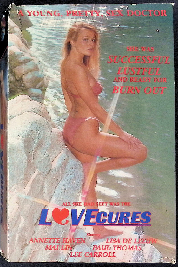 Love Cures with Annette Haven Lisa de Leeuw Mai Lin Adult VHS Air Video 050726AKVHS2