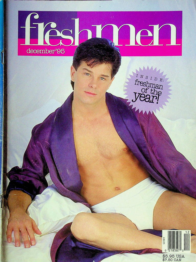 Freshmen Gay Men's Magazine Freshman Of The Year December 1995 121824RP