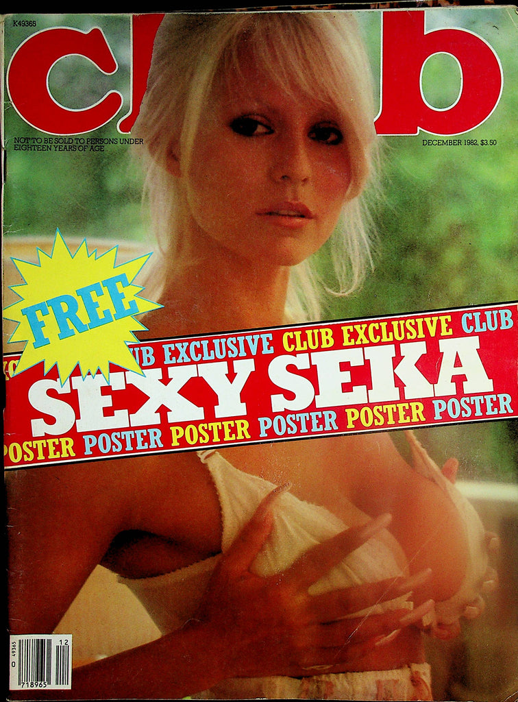 Club Magazine  Sexy Seka  December 1982  Paul Raymond   101924lm-p