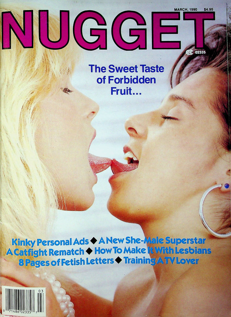 Nugget Magazine Kristina She-Male Phenom March 1990 031826AMP-