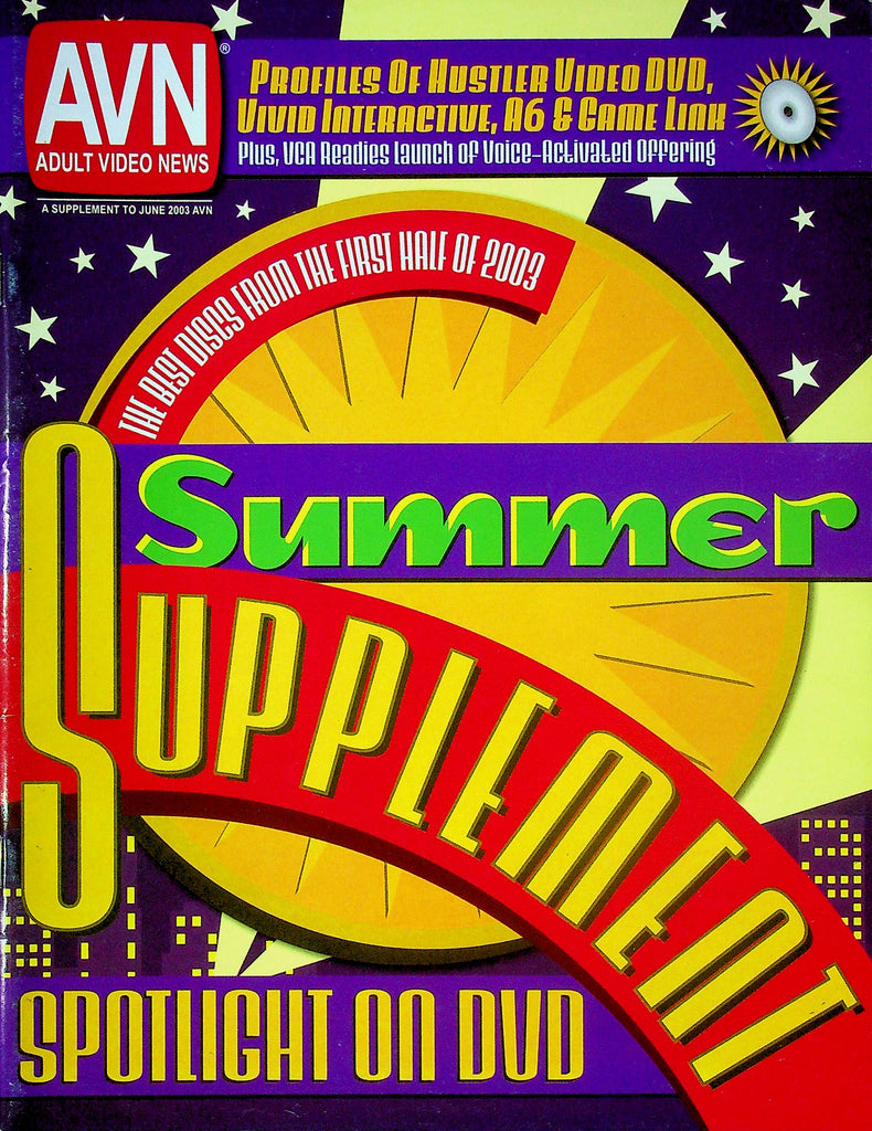 Adult Video News Magazine June 2003 052824RP