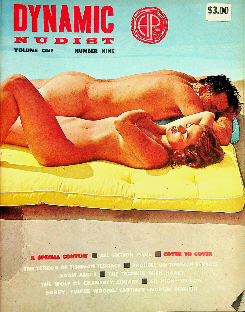 Dynamic Nudist Magazine  The Terror Of Tishman Terrace / Adam and I  vol.1 #9 1960's   090826lmp-GSC