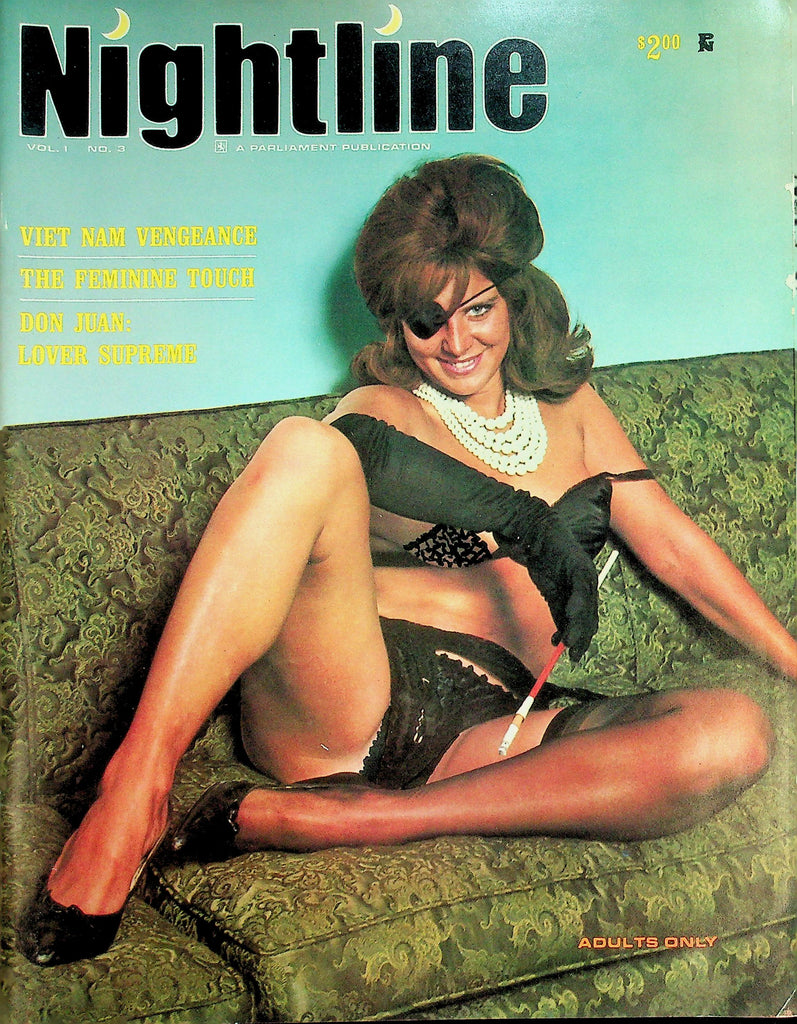 Nightline Magazine  The Feminine Touch / Don Juan: Lover Supreme  vol.1 #3  1968  Parliament Publication    091626lmp-GSC