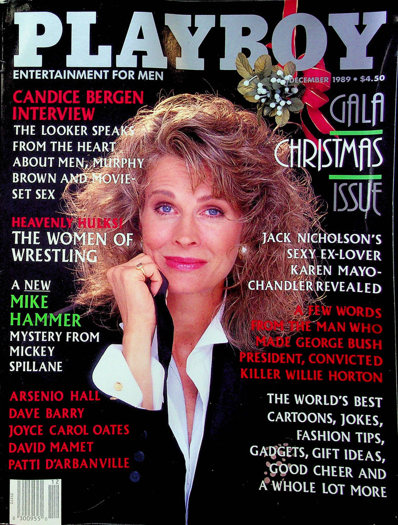 Playboy Magazine Christmas Issue Candice Bergen December 1989 090223RP
