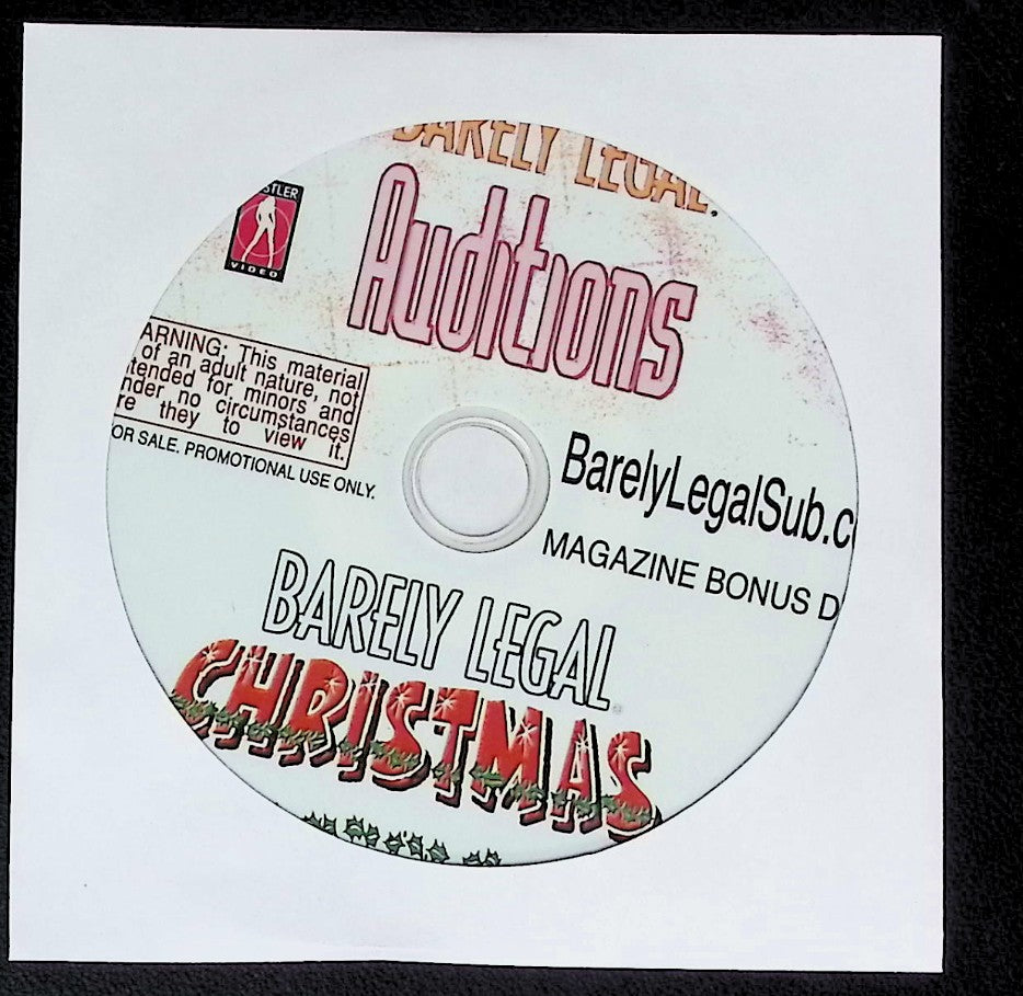 Barely Legal Auditions Christmas Edition - Case/Cover Art Not Included - Adult DVD - 082125AKDVD-B