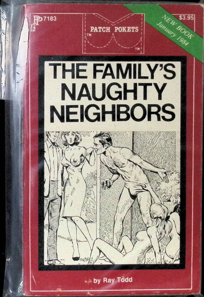 The Family's Naughty Neighbors by Ray Todd January 1984 Pokets Book Greenleaf Classics Adult Novel-042324AMP