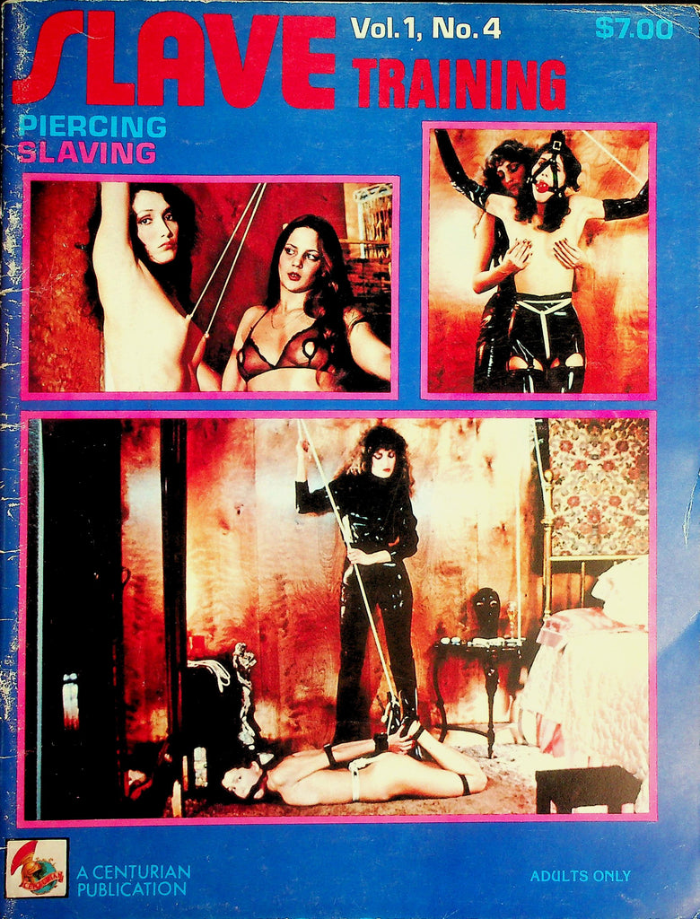 Slave Training Bondage Magazine  Piercing Slaving  vol.1 #4 1982    100726lmp-GSC