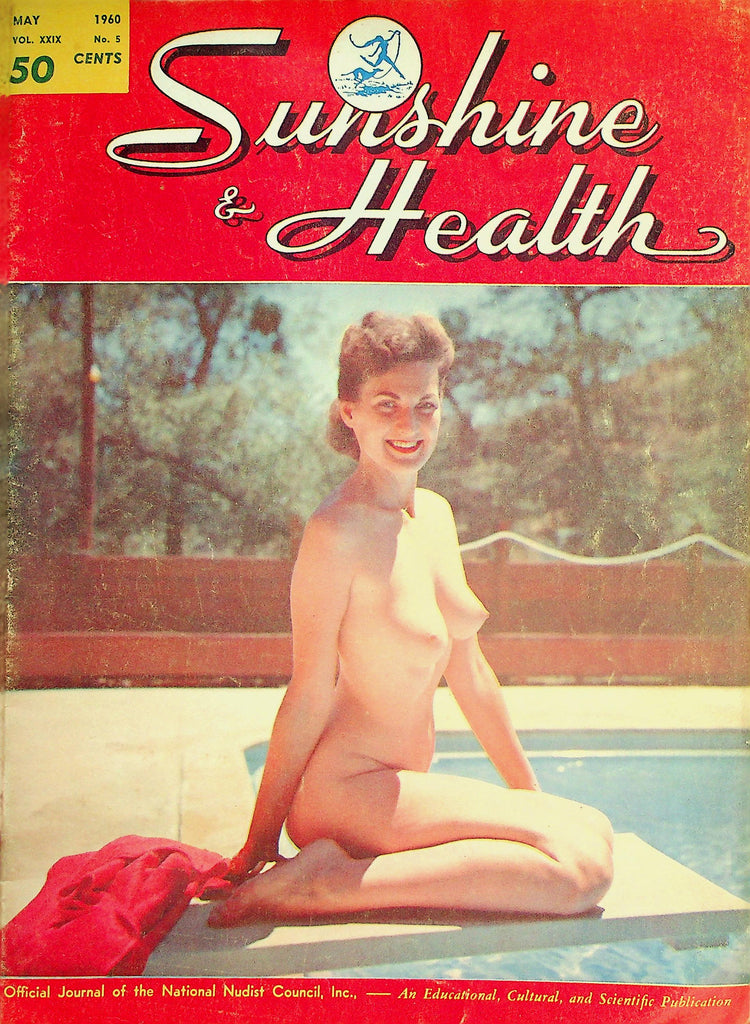 Sunshine & Health Nudist Magazine  A Roomy Chest For Better Health  May 1960    012426lmp