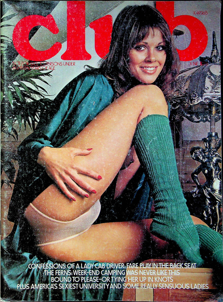 Club Magazine A Lady Cab Driver Confessions June 1976 071723RP