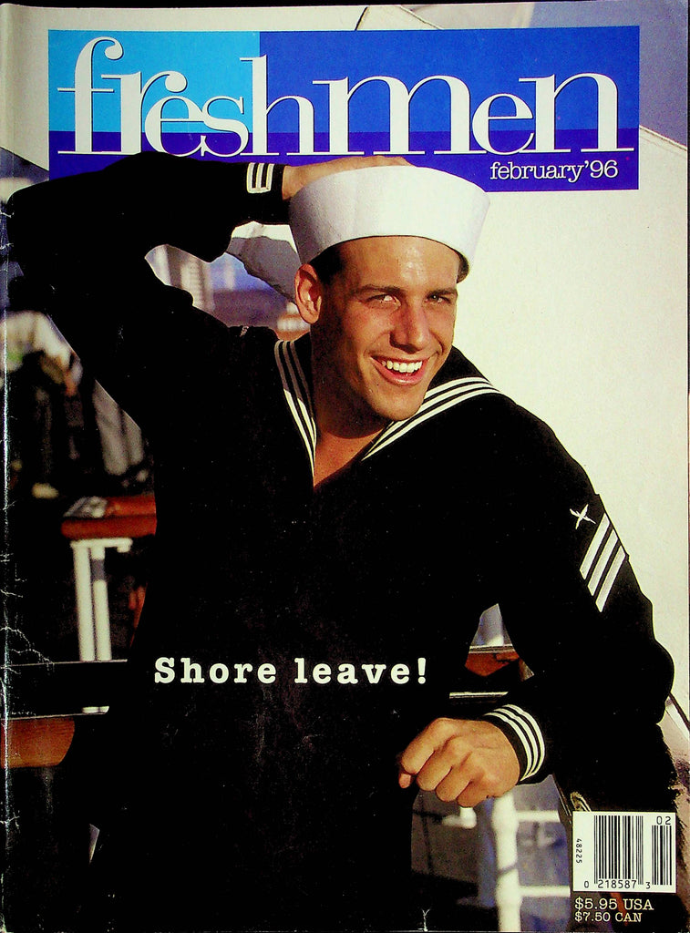 Freshmen Gay Men's Magazine Shore Leave February 1996 121824RP