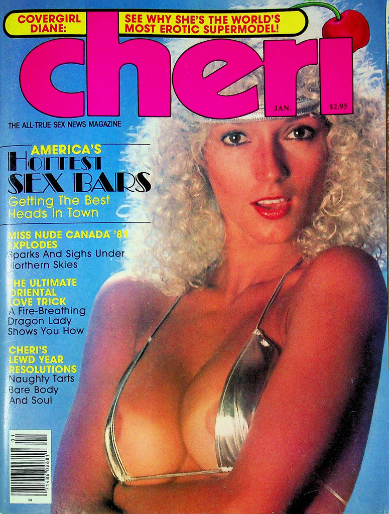 Cheri Magazine Miss Nude Canada '81 Explodes January 1982 031424RP
