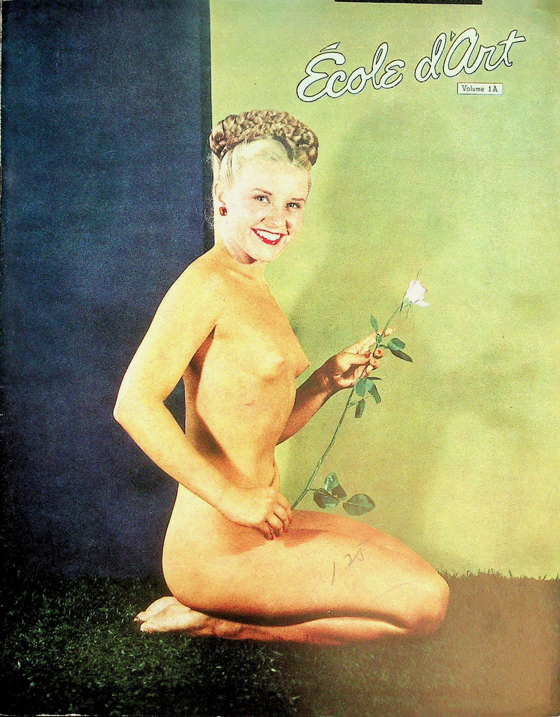 'Ecole d'Art Vintage Magazine   Nude Photographic Models  vol.1A  1950's   092626lmp-GSC