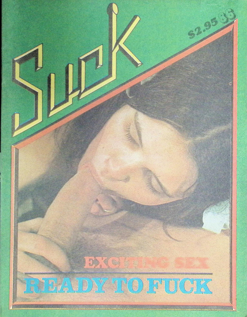 Suck Magazine #86 1970's Exciting Sex Ready to Fuck   092126LLP