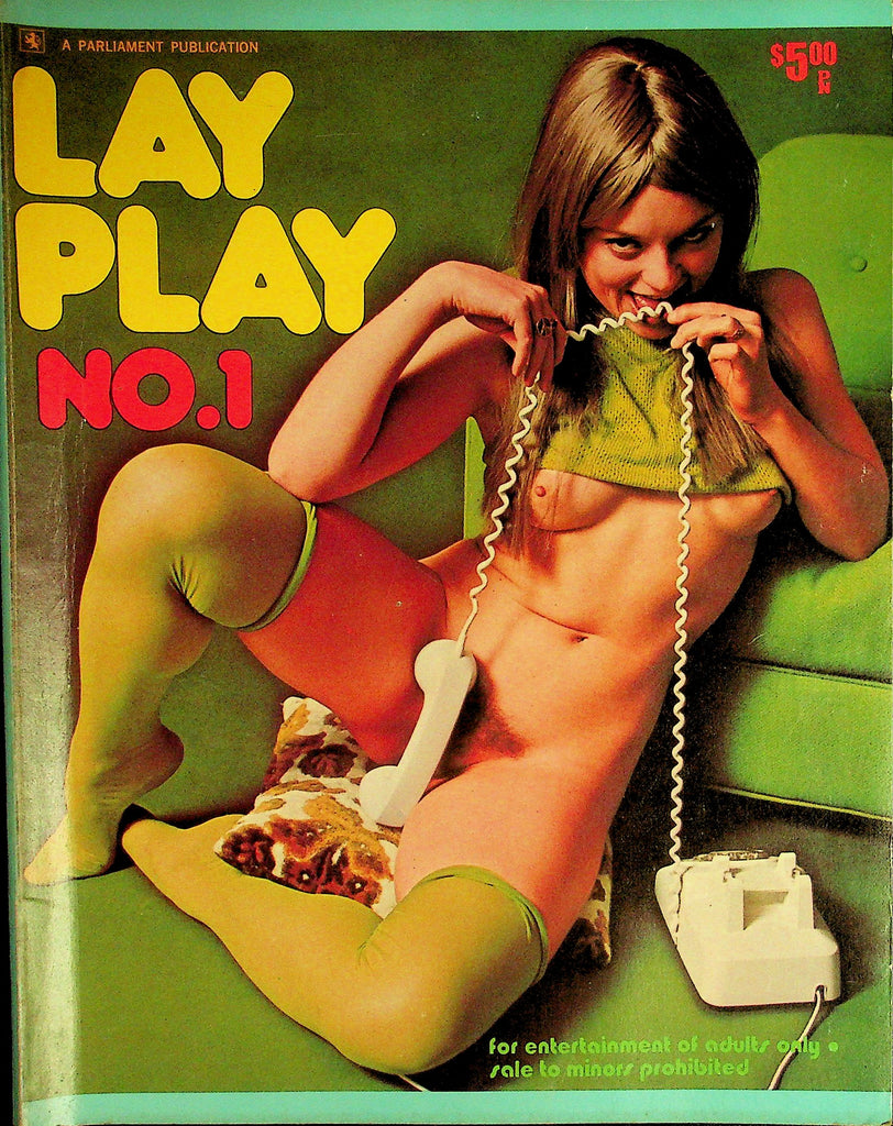Lay Play Magazine Premiere Issue!  Roberta Pedon and More Beautiful Women!  #1 1977     Parliament Publication    080426lmp-GSC