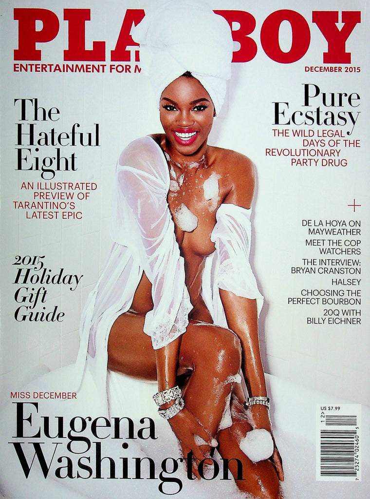 Playboy Men's Magazine Eugena Washington Bryan Cranston December 2015 081524RP
