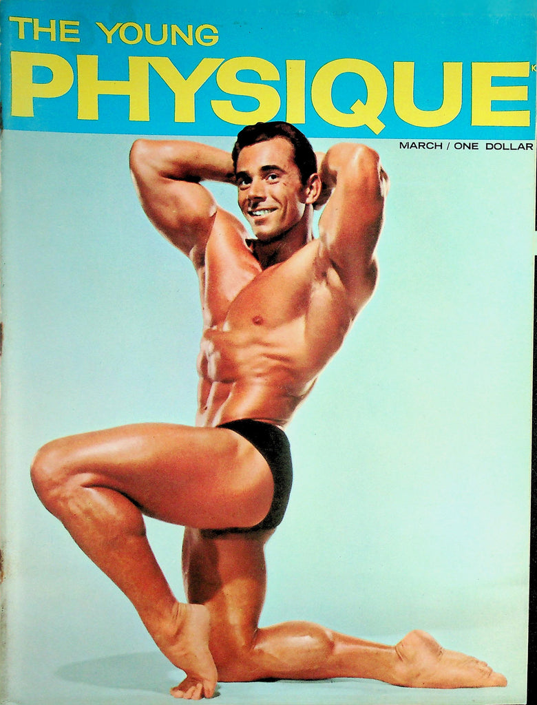The Young Physique 18+ Men's Gay Interest Magazine  Cover Guy John Tristram  March 1963   102426lmp-GSC