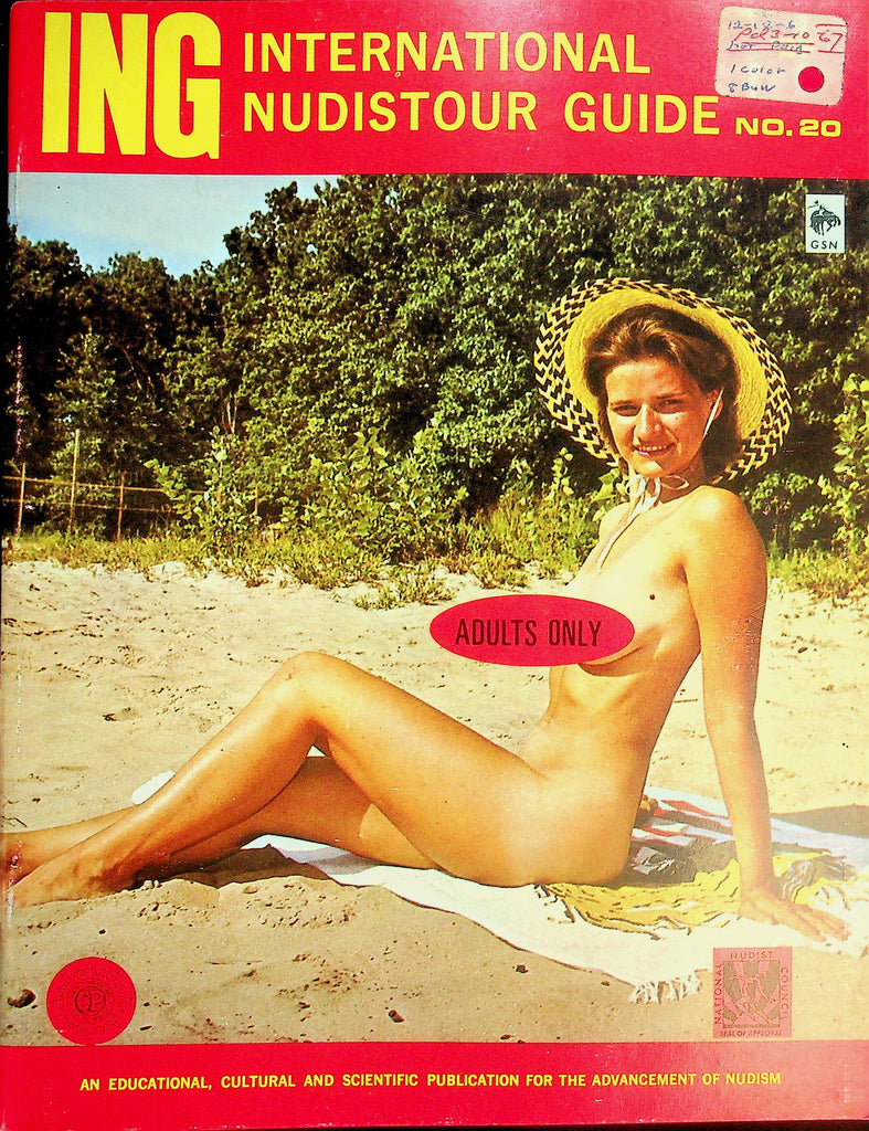 ING International Nudistor Guide Magazine   Nudist Living  #20 Oct-Dec 1966    070626lmp-GSC