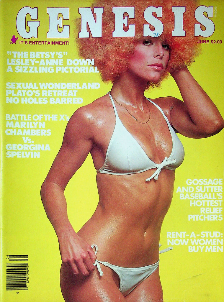 Genesis Magazine Marilyn Chambers Vs Georgina Spelvin June 1978 042324RP