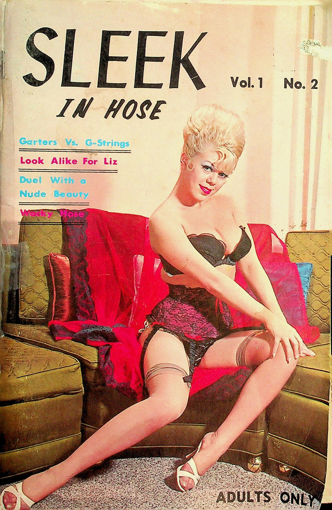 Sleek In Hose Digest  Garters vs. G-Strings / Duel With A Nude Beauty  vol.1 #2  1964   100426lmp-GSC