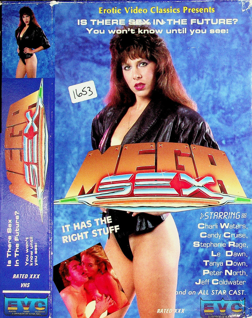 Mega Sex with Charli Waters Candy Cruise Stephanie Rage Adult VHS EVC 061226NAVHS-10