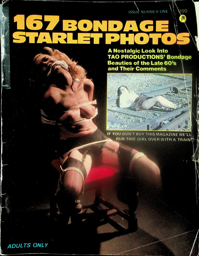 167 Bondage Starlet Photos Magazine   Beauties Of The Late 60's  #1  1984    120425lmp