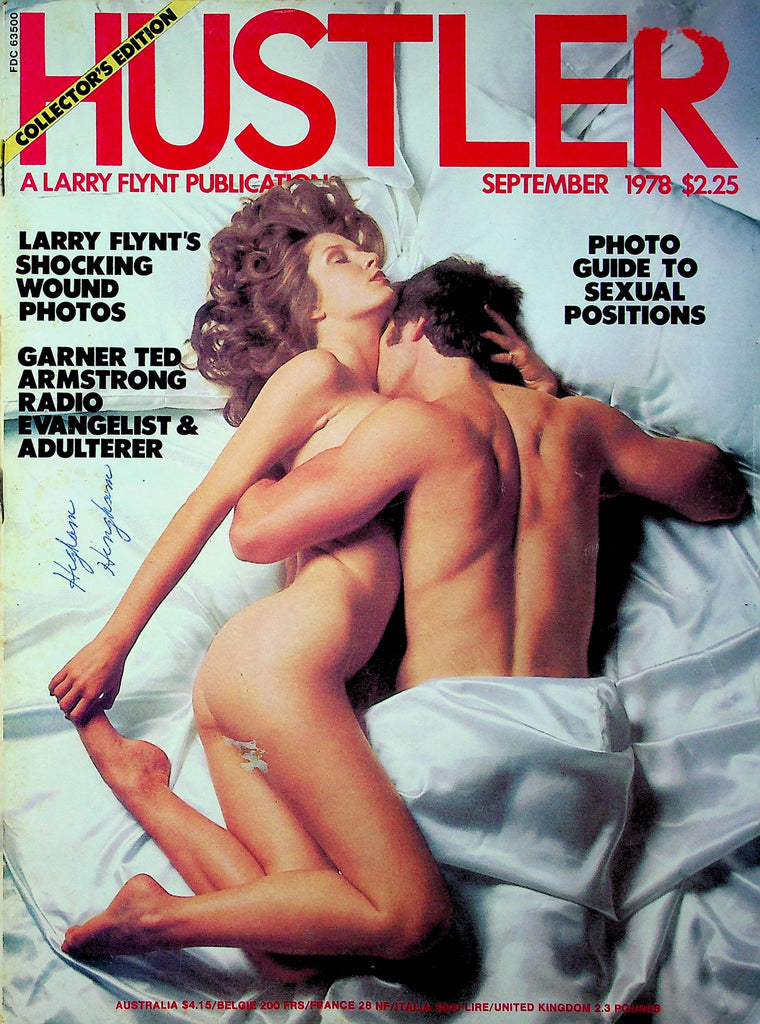 Hustler Magazine Garner Ted Armstrong September 1978 072723RP