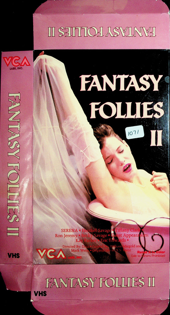 Fantasy Follies II (2) with Serena Hershel Savage Tiffany Clark Adult VHS VCA 060926NAVHS2-21