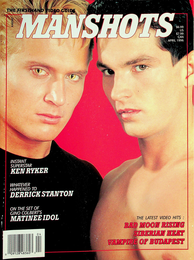 Manshots Gay Magazine  Vampire Of Budapest : Tomas Kruc & Marko Nagy  April 1996      041626lmp