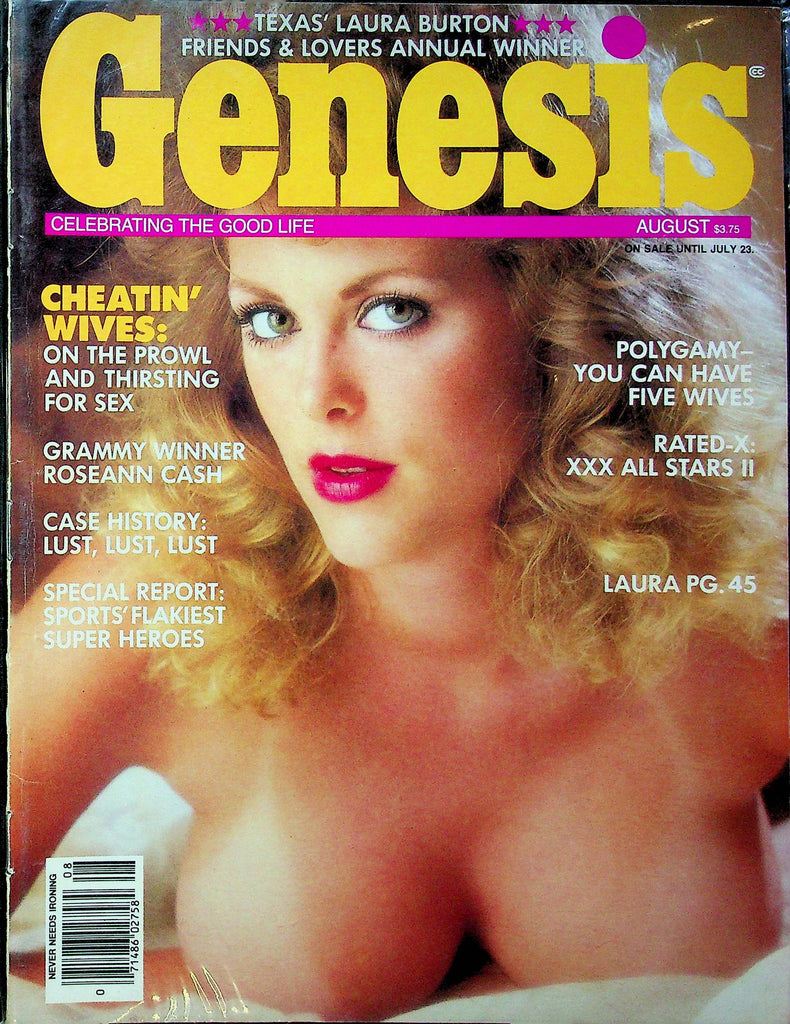 Genesis Magazine Polygamy & Laura August 1986 101323RP