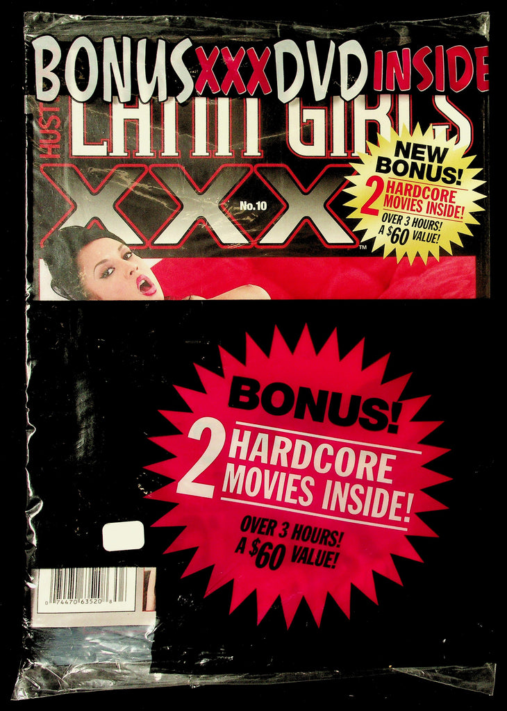 NEW Sealed Hustler Cam Girls Adult Magazine No. 10 DVD Included 082126hrp-31