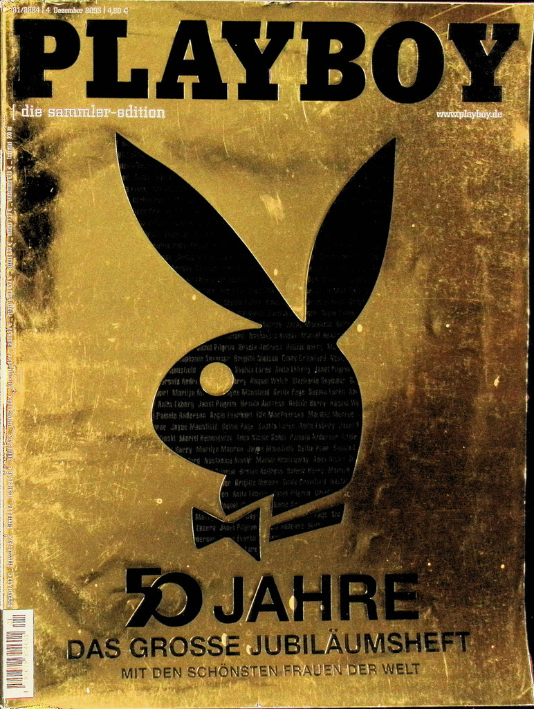 Playboy German Foreign Edition December 2003/2004 50th Anniversary Edition 093025AMP