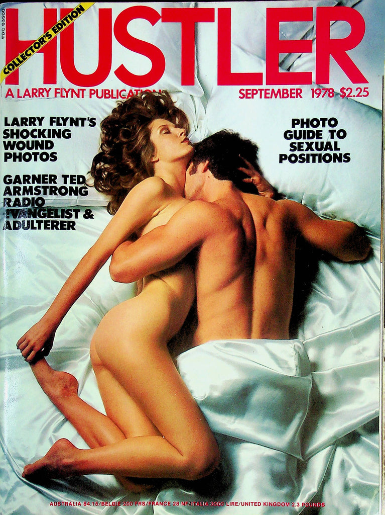 Hustler Magazine Sex Practices & Larry Flynt September 1978 102524RP