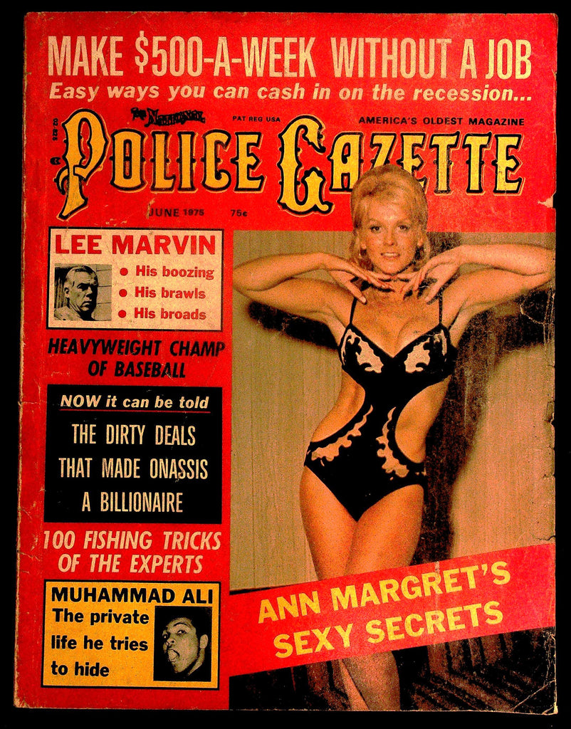 Police Gazette Magazine - No. 6 June 1975 "Ann Margret's Sexy Secrets" 081226hrp-18