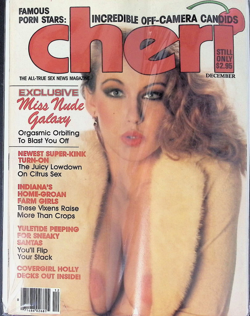 CLEARANCE Cheri Magazine featuring Covergirl Holly December 1981 011626AKP-54